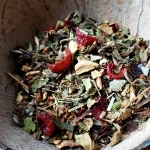 Tisane astrologique Taurus, mélange d’aigremoine, cynorrhodon, gingembre, mélilot et ronce, inspiré du signe du Taureau sidéral