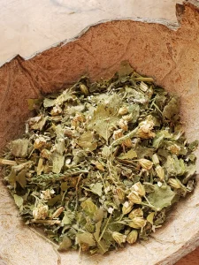 Tisane Endoflore - endométriose - plantes cycle féminin alchémille framboisier achillée
