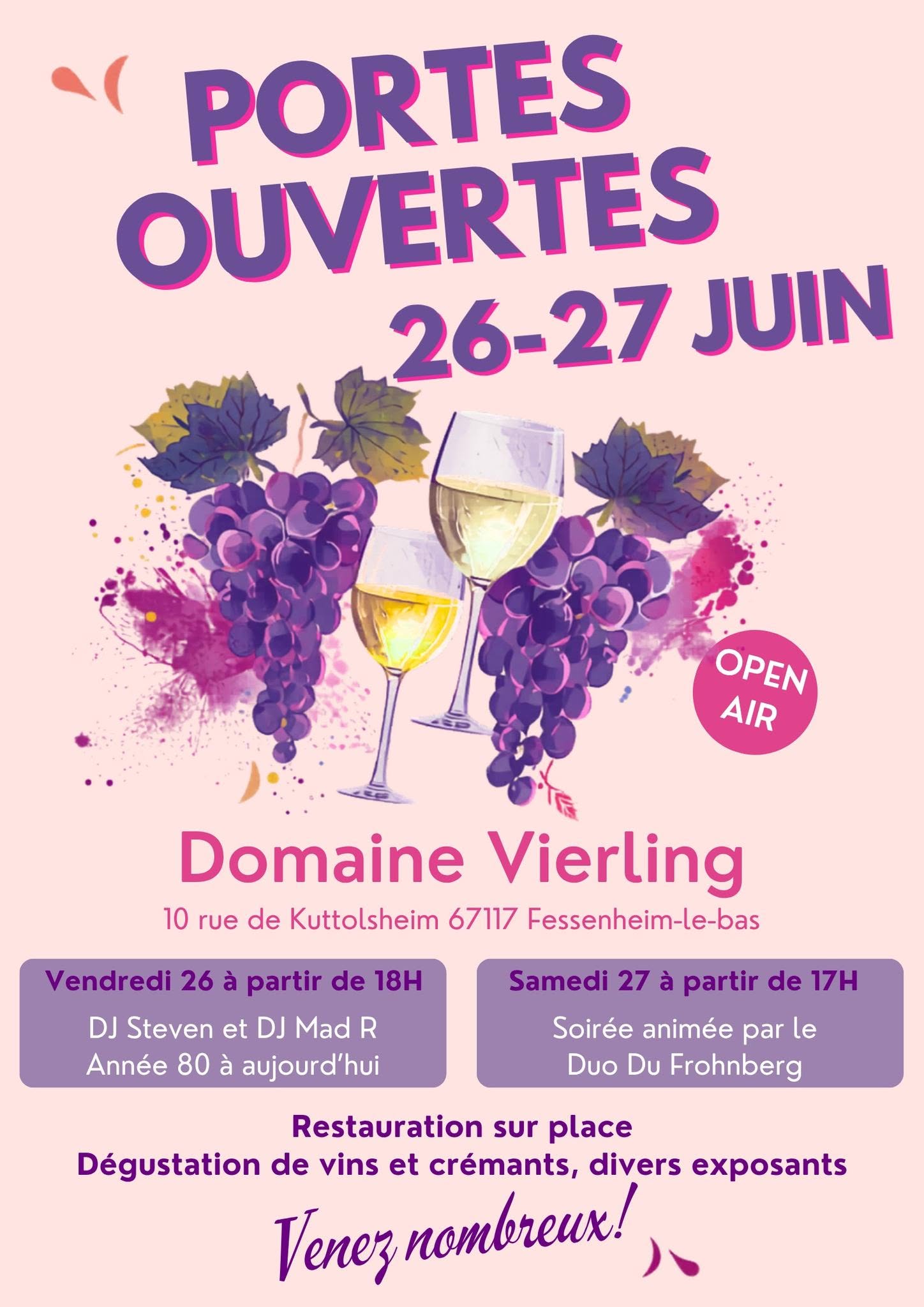 Portes Ouvertes au Domaine Vierling